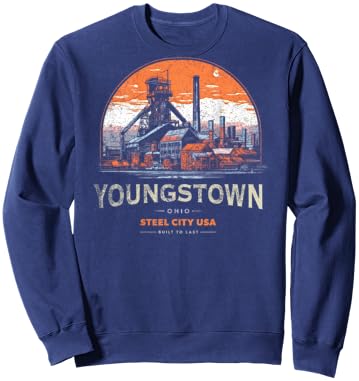 Hometown Pride - Youngstown Steel City USA Sweatshirt - Sweatshirt | Navy