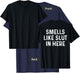 Smells Like Slut In Here Funny Vintage (on back) T-Shirt - T-Shirt | Navy