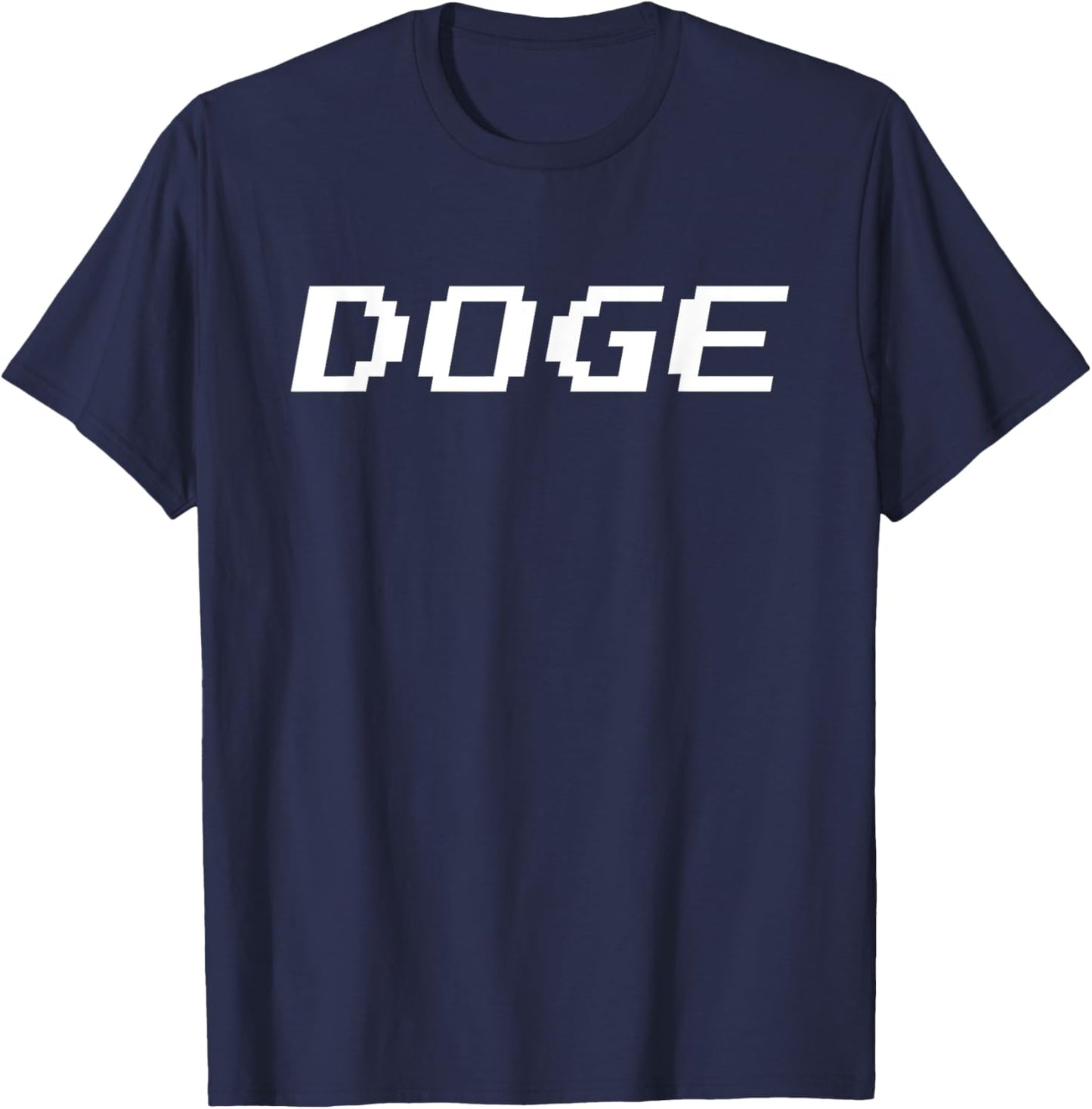 DOGE Department of Gov Efficiency T-Shirt - T-Shirt | Navy