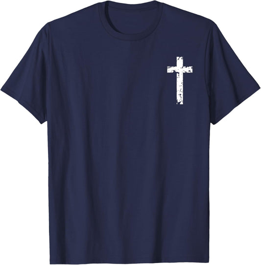 Send Me Isaiah 6:8 Christian - Front and Back T-Shirt - T-Shirt | Navy