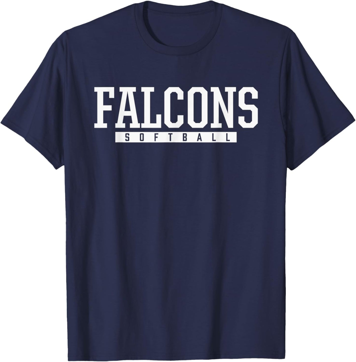 Abingdon Falcons Softball HS T-Shirt - T-Shirt | Navy