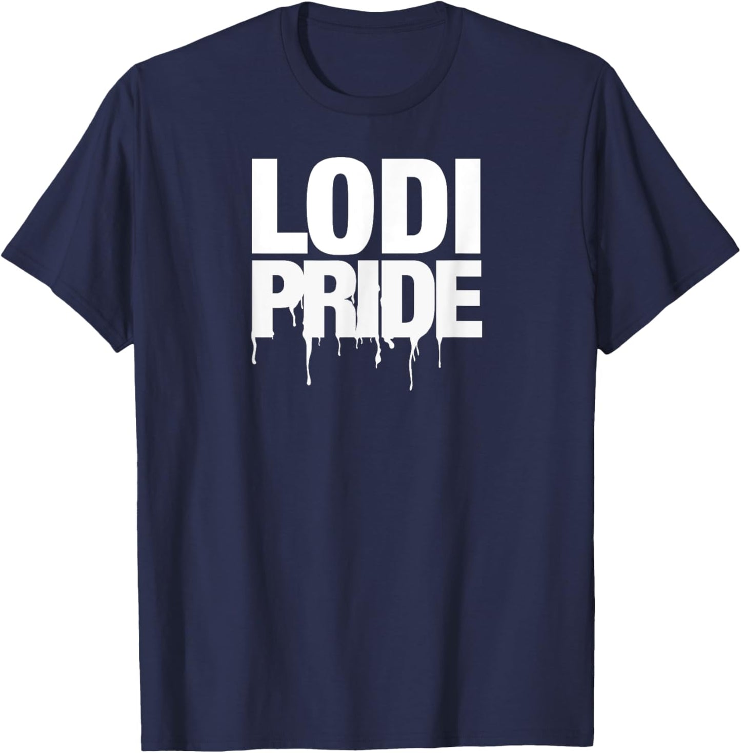 Lodi High School PRIDE T-Shirt - T-Shirt | Navy