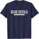 Clay Blue Devils Volleyball HS T-Shirt - T-Shirt | Navy