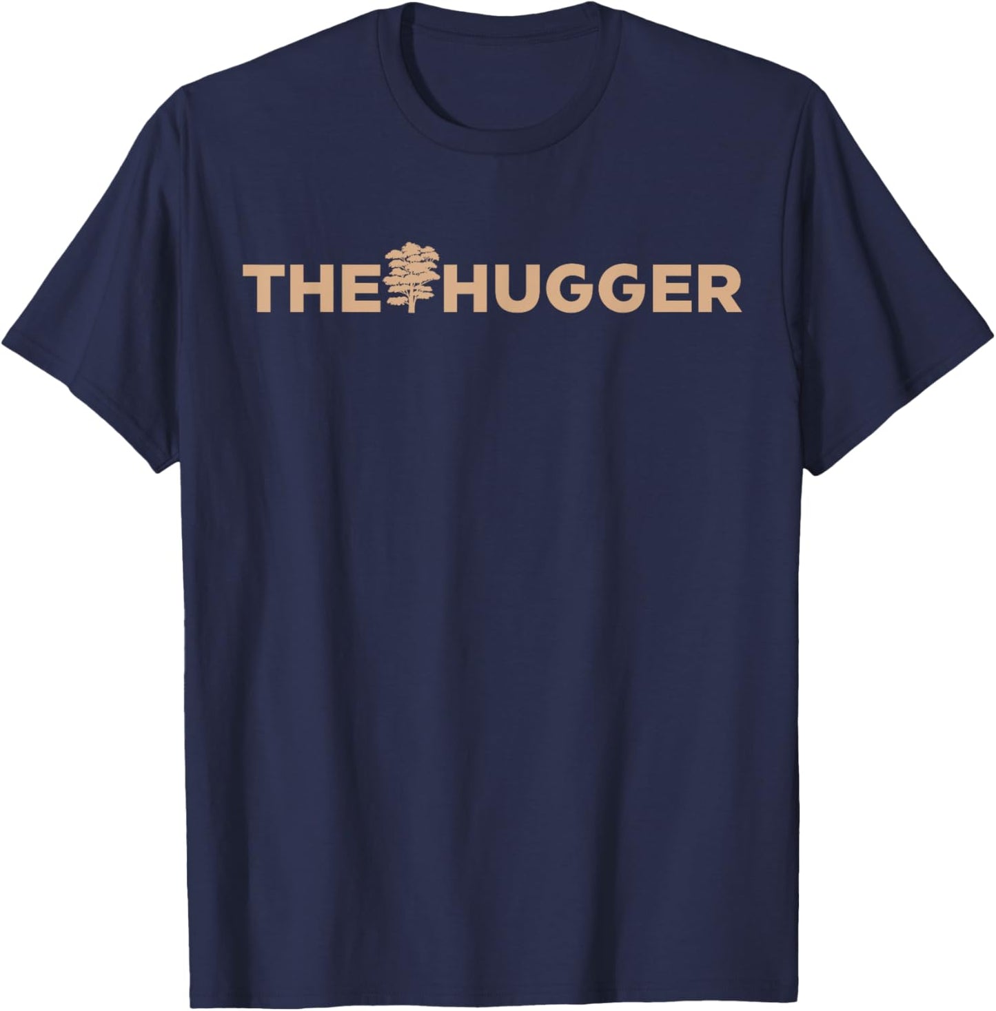 The Tree Hugger Retro Vintage Environmental Nature Lover T-Shirt - T-Shirt | Navy