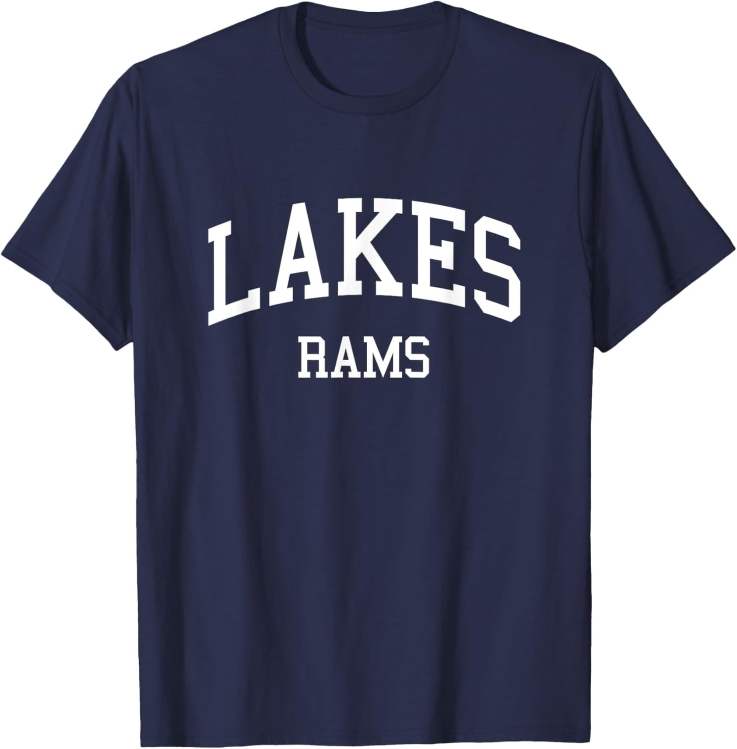 Lakes High School HS West Palm Beach FL Retro Sports T-Shirt - T-Shirt | Navy