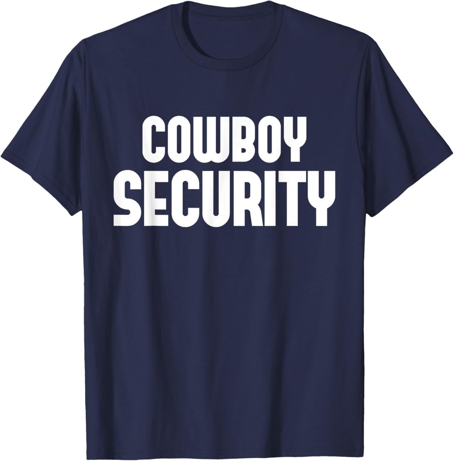 Cowboy Security T-Shirt - T-Shirt | Navy