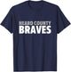 Heard County Braves Bold T-Shirt - T-Shirt | Navy