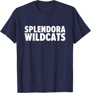 Splendora Wildcats Bold T-Shirt - T-Shirt | Navy