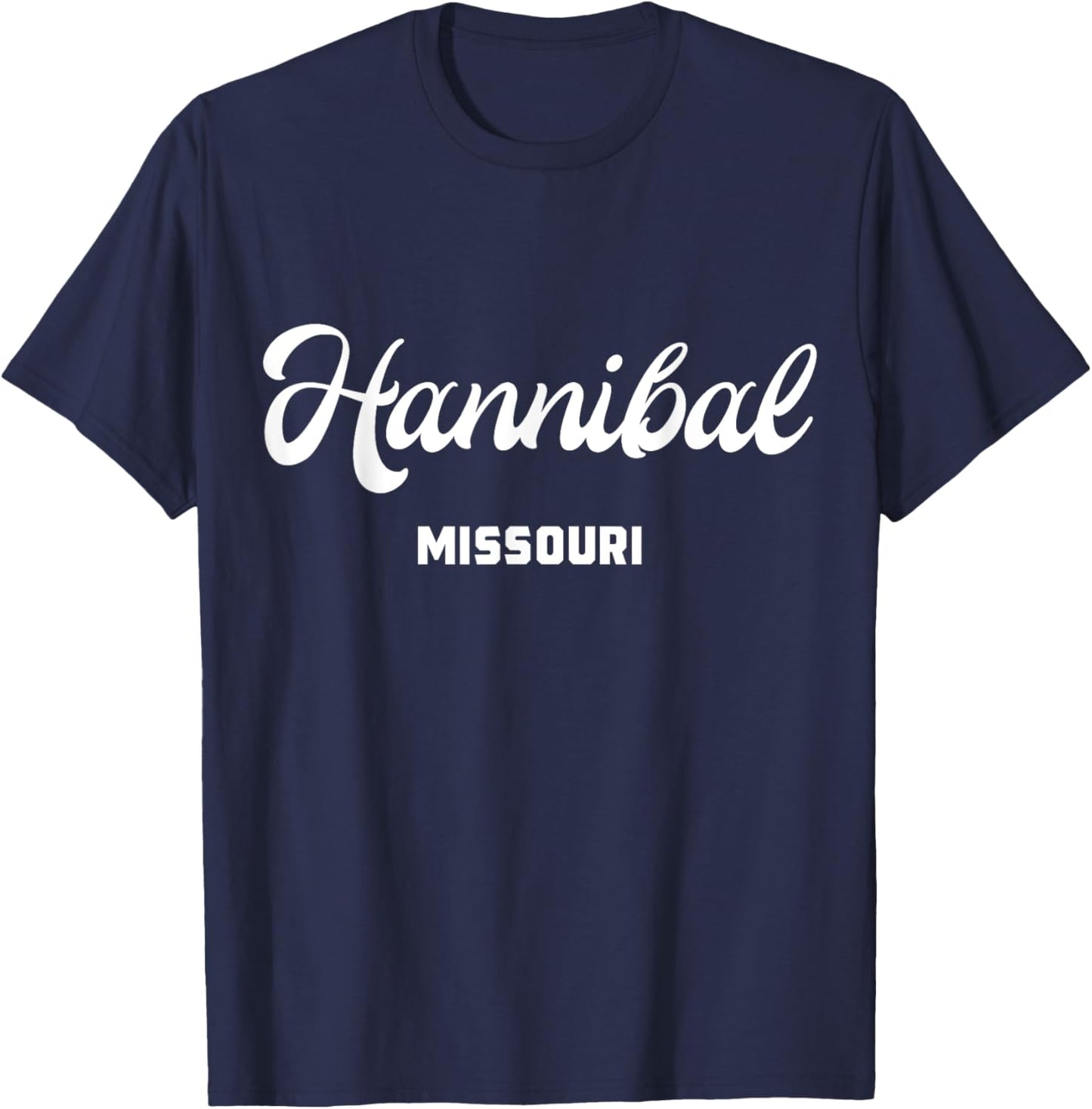 Hannibal Missouri T-Shirt - T-Shirt | Navy