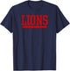 Lincoln Lions Softball HS T-Shirt - T-Shirt | Navy