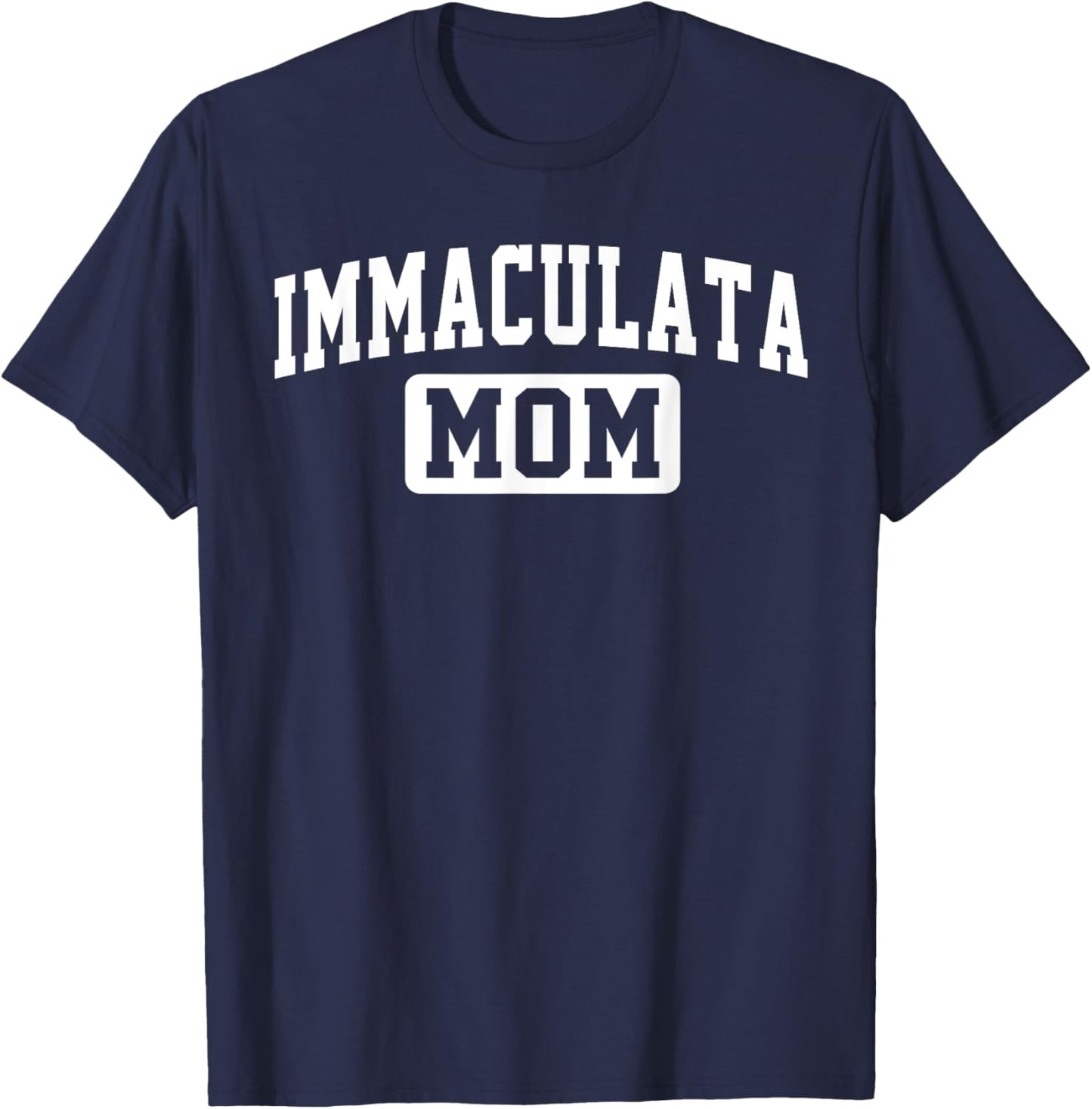 Immaculata University Mom Mother Arch Vintage Family Women T-Shirt - T-Shirt | Navy