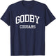 Godby High School HS Tallahassee FL Retro Sports T-Shirt - T-Shirt | Navy