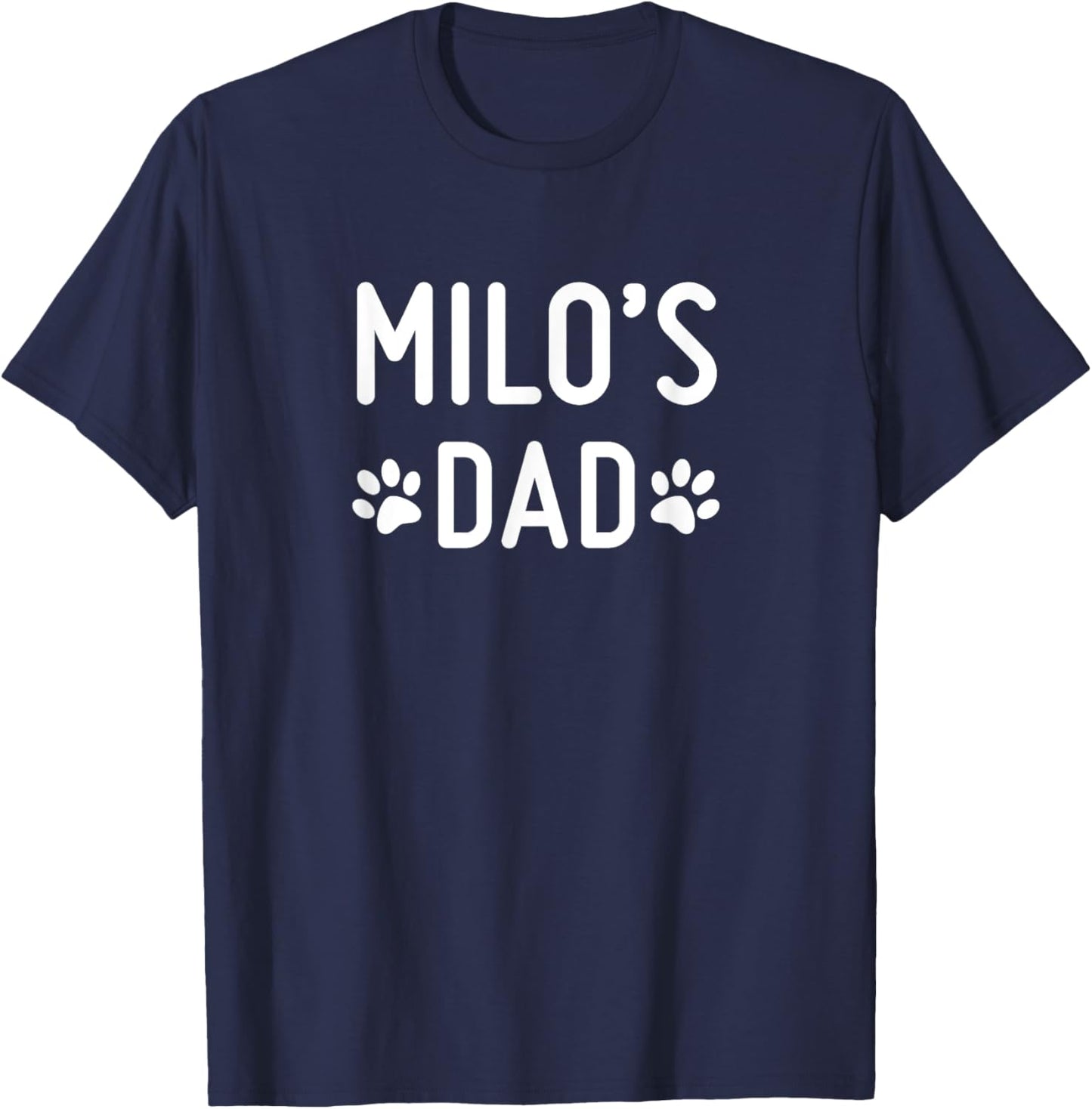 Milo's Dad T-Shirt - T-Shirt | Navy