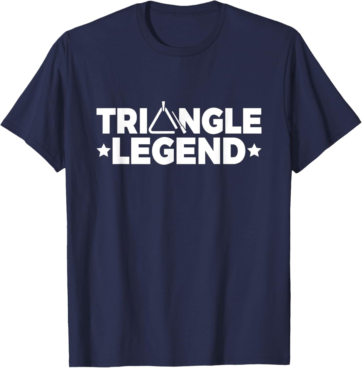 Triangle Legend Design for a Triangle player T-Shirt - T-Shirt | Navy