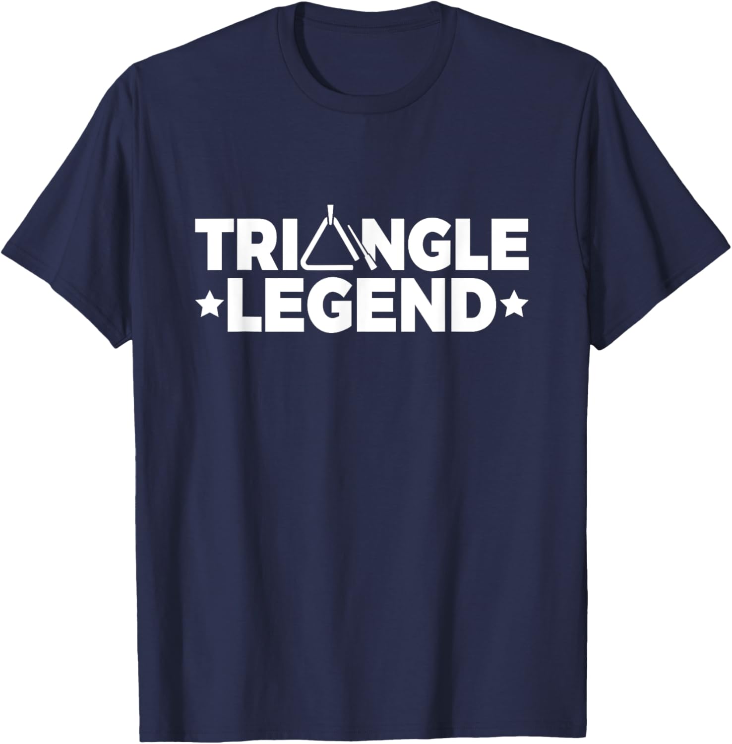Triangle Legend Design for a Triangle player T-Shirt - T-Shirt | Navy
