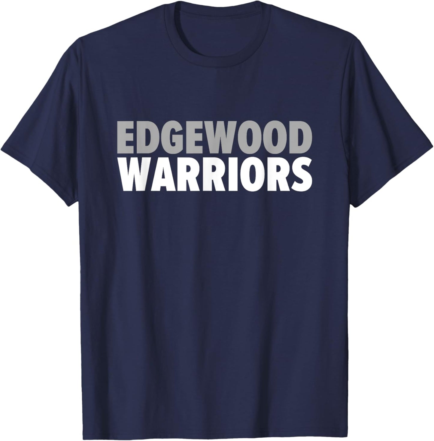 Edgewood Warriors Bold T-Shirt - T-Shirt | Navy
