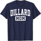 Dillard University Mom Mother Arch Vintage Family Men Women T-Shirt - T-Shirt | Navy