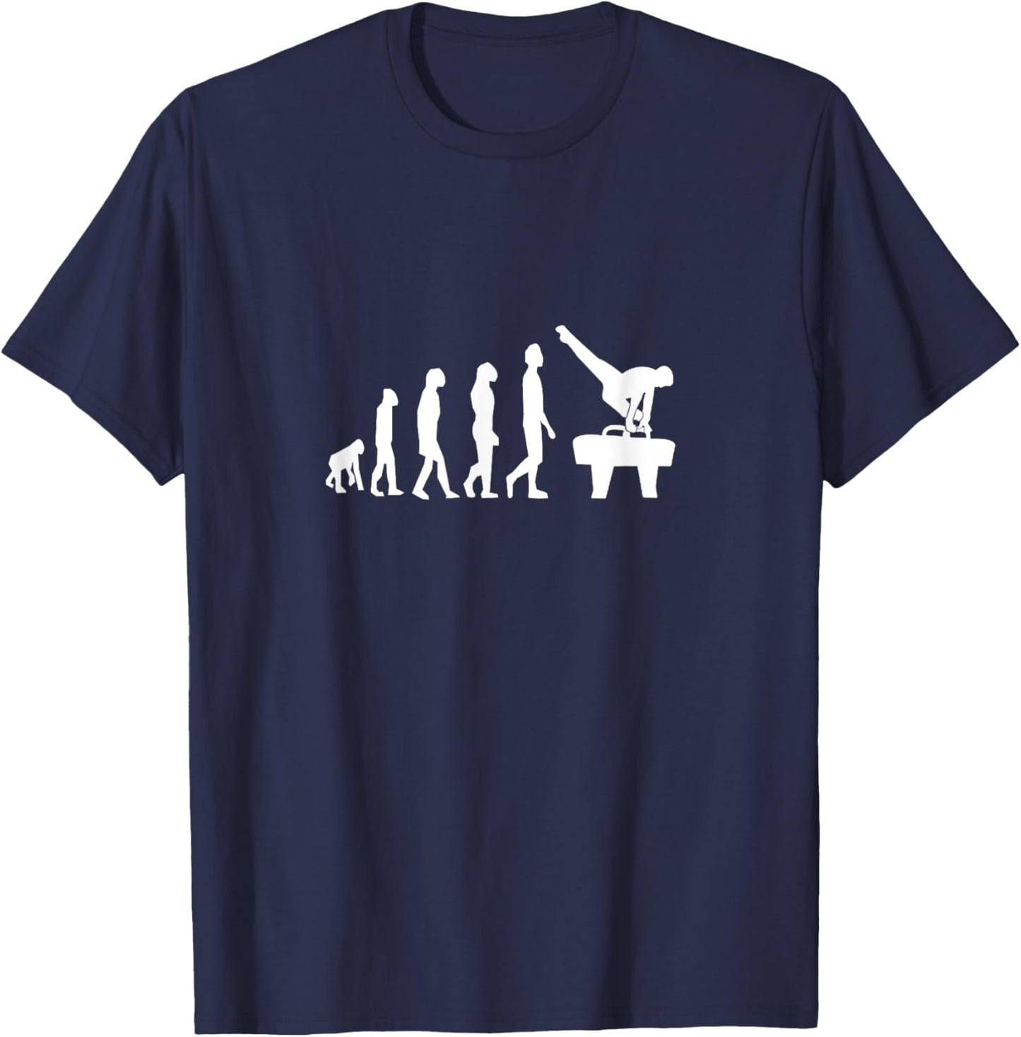 Evolution Gymnastics Horse T-Shirt - T-Shirt | Navy