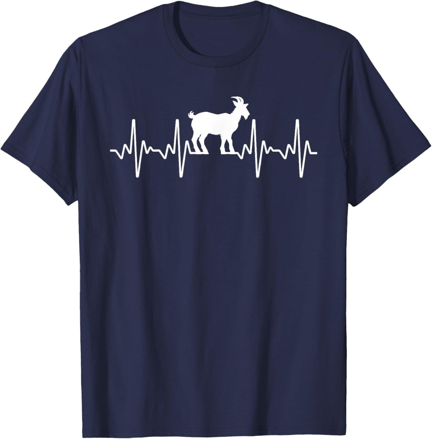 Cool Goat Design Women Farm Animal Pygmy Goat Lovers T-Shirt - T-Shirt | Navy