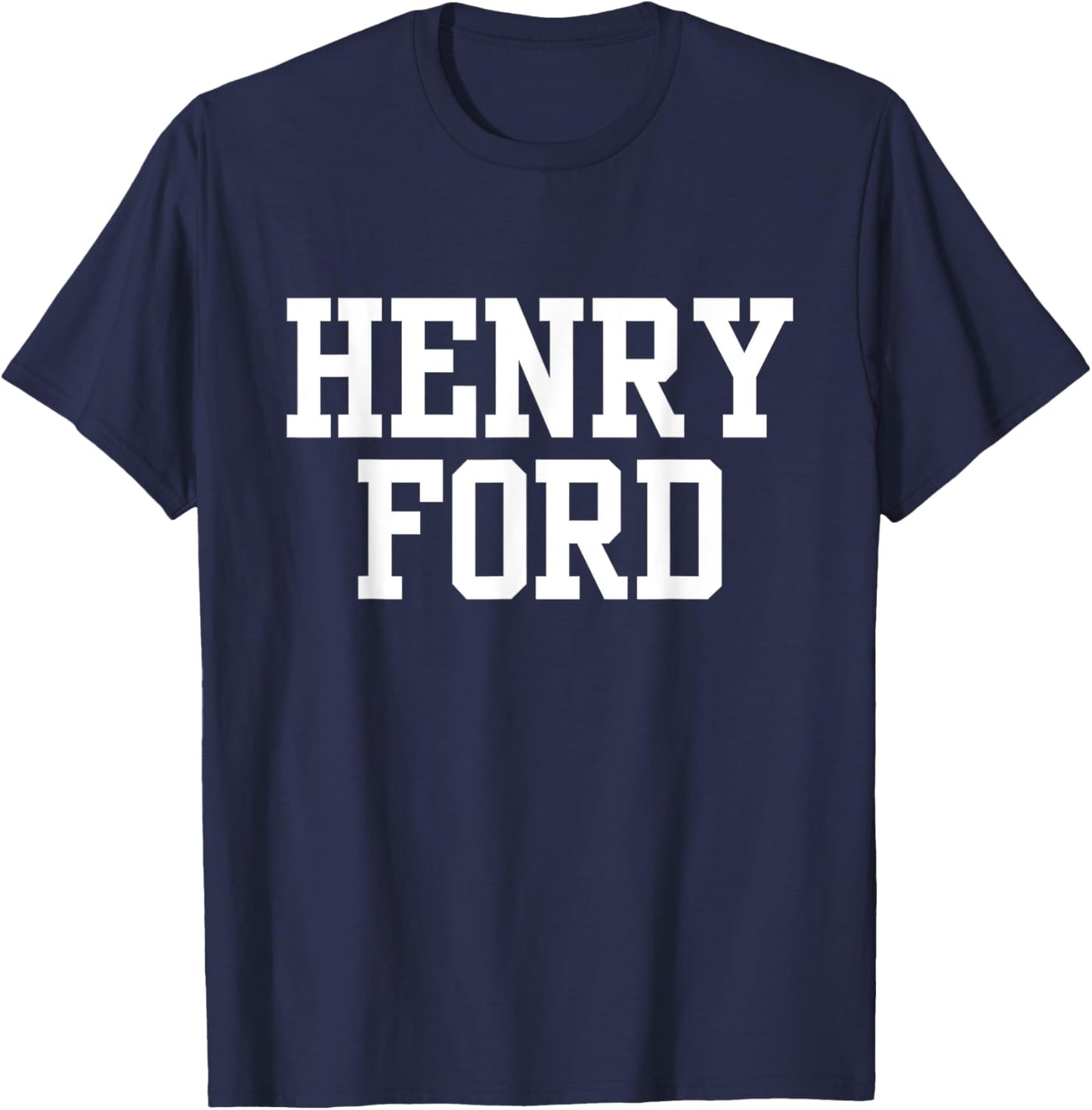 Henry Ford College Apparel Sports Fan T-Shirt - T-Shirt | Navy