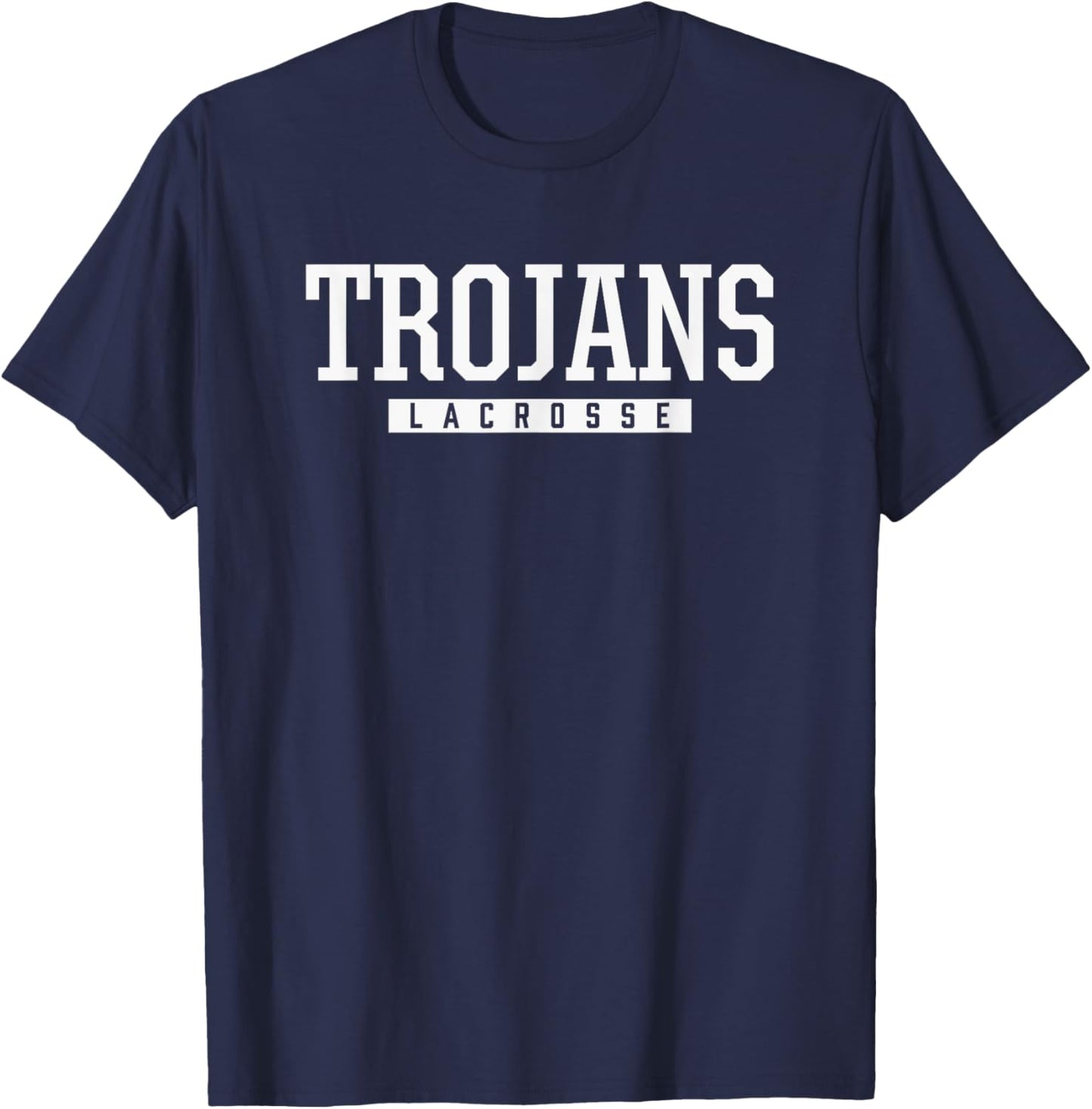 Fruitport Trojans Lacrosse HS T-Shirt - T-Shirt | Navy