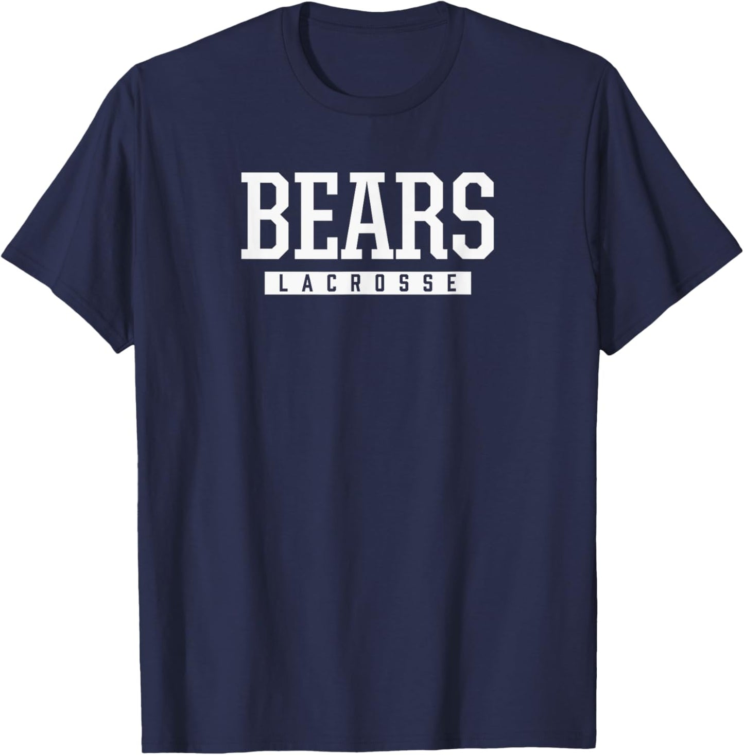 Norwalk Bears Lacrosse HS T-Shirt - T-Shirt | Navy