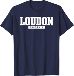Loudon High School Football HS T-Shirt - T-Shirt | Navy