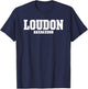 Loudon High School Football HS T-Shirt - T-Shirt | Navy