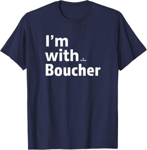 I'm With Adam Boucher Prospect Baseball Fan Gear T-Shirt - T-Shirt | Navy