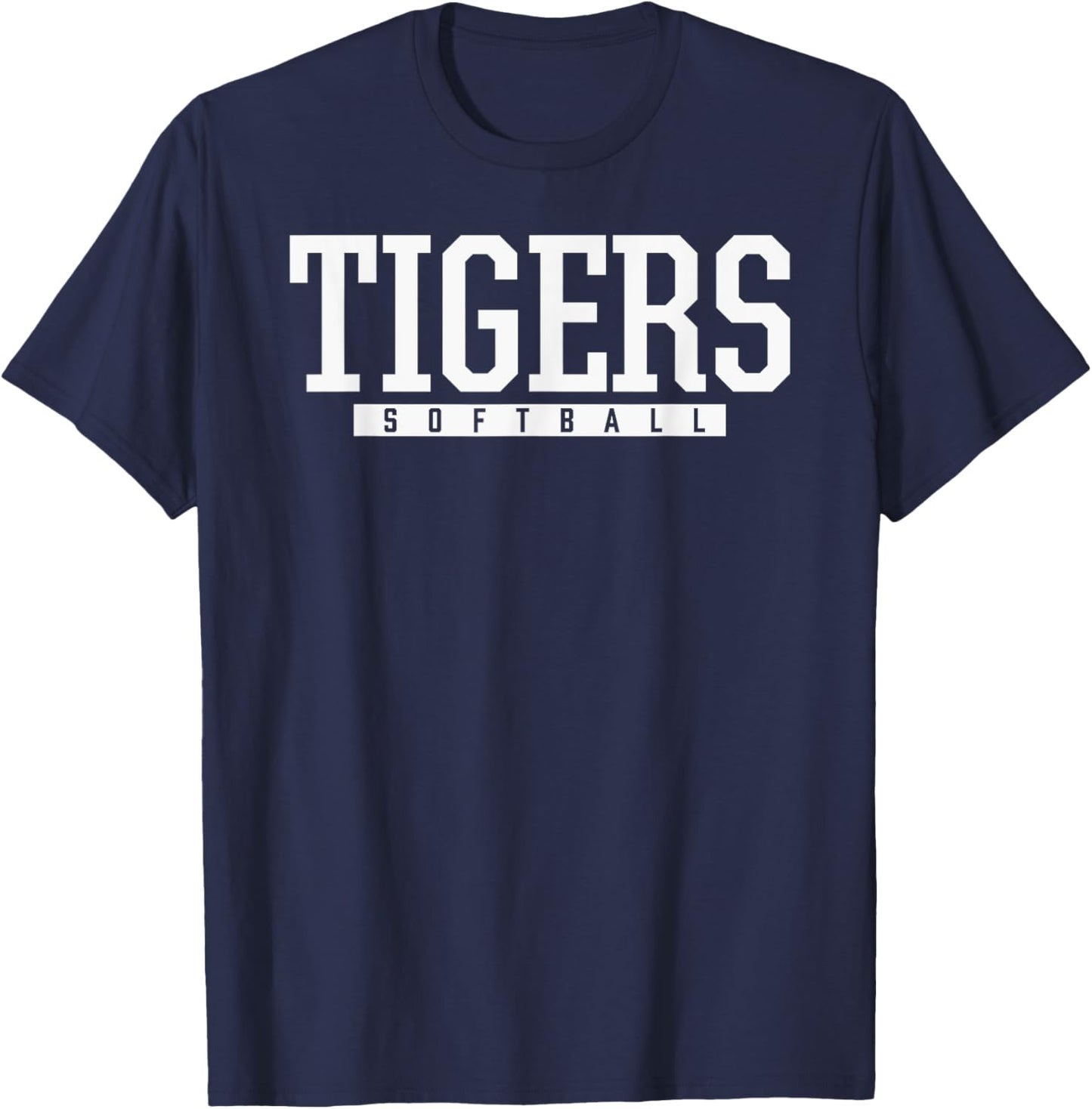 Sacred Heart Tigers Softball HS T-Shirt - T-Shirt | Navy