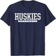 Douglas County Huskies Softball HS T-Shirt - T-Shirt | Navy