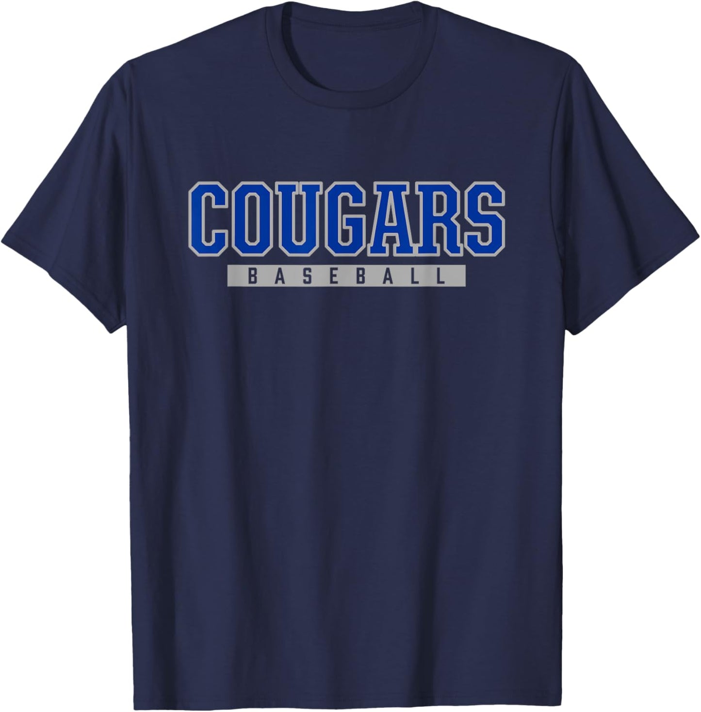 Barron Collier Cougars Baseball T-Shirt - T-Shirt | Navy