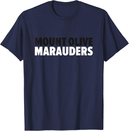 Mount Olive Marauders Bold T-Shirt - T-Shirt | Navy