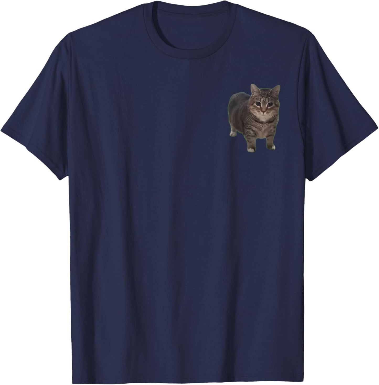 Funny Oia Oiiai Oiiiai Cat oia oiia oiia Spinning Cat Meme Men Women Kids T-Shirt - T-Shirt | Navy