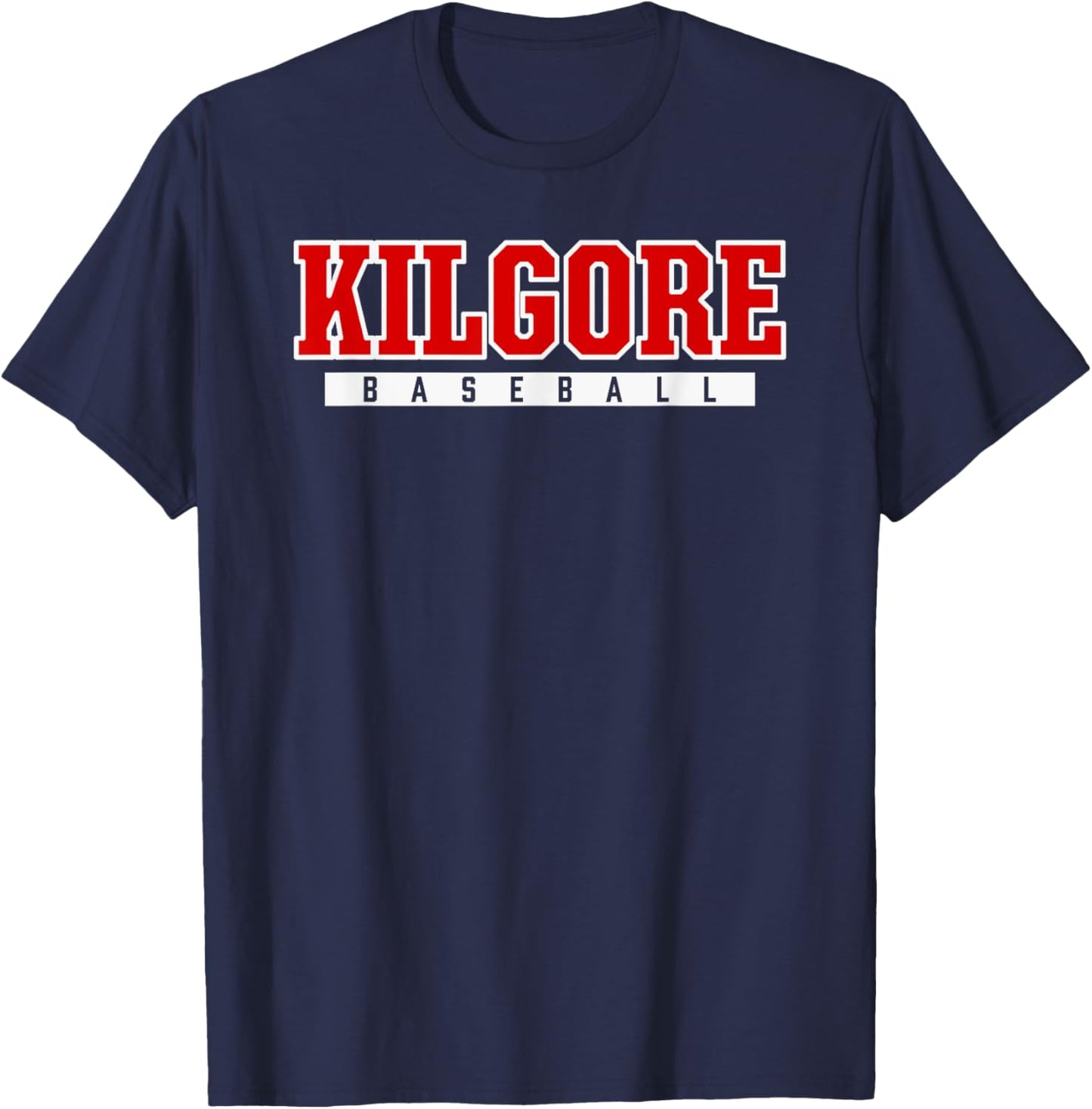 Kilgore High School Baseball T-Shirt - T-Shirt | Navy