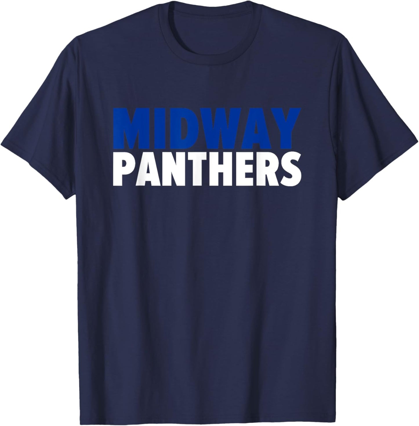 Midway Panthers Bold T-Shirt - T-Shirt | Navy
