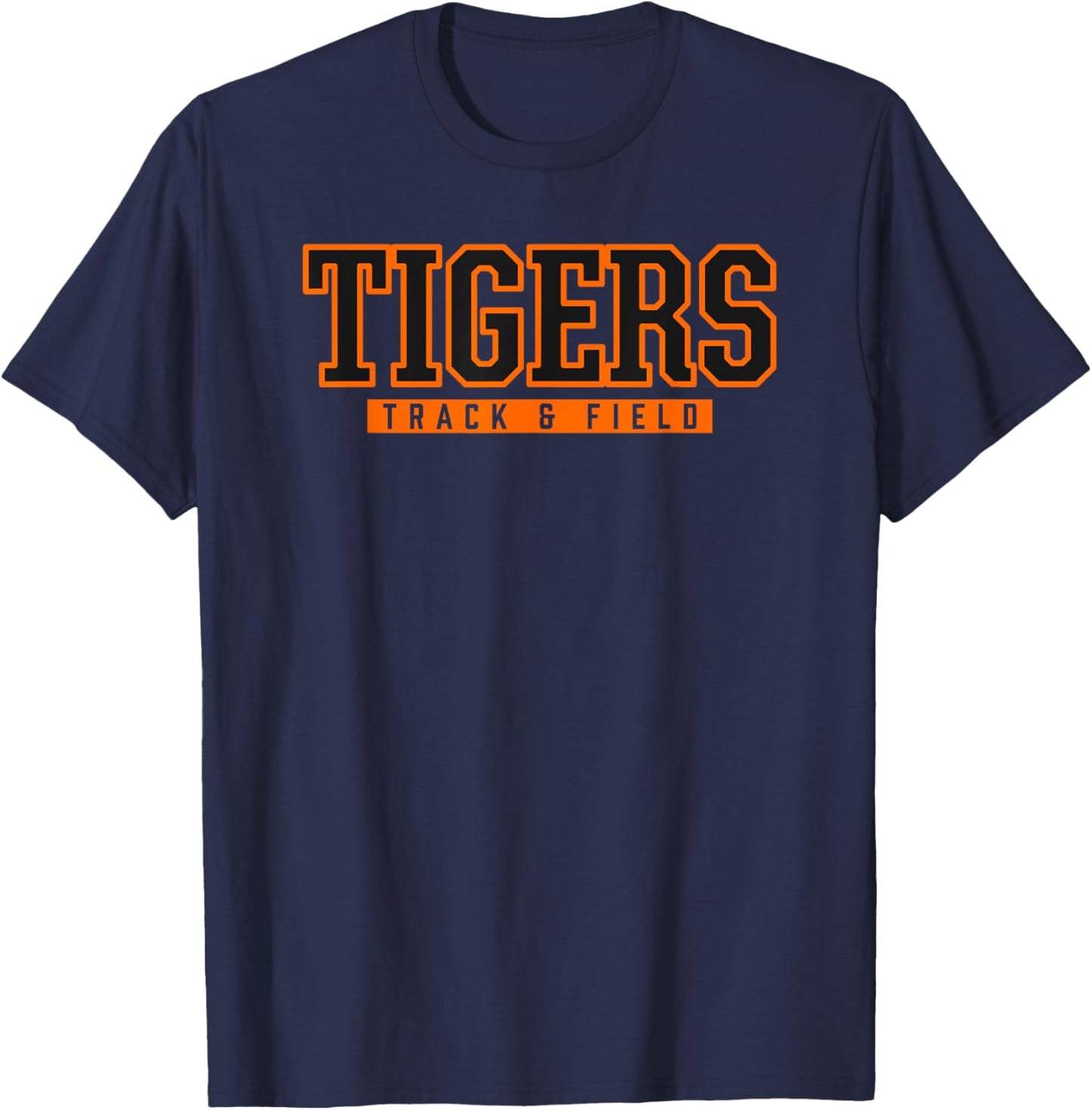Technical Tigers Track & Field T-Shirt - T-Shirt | Navy