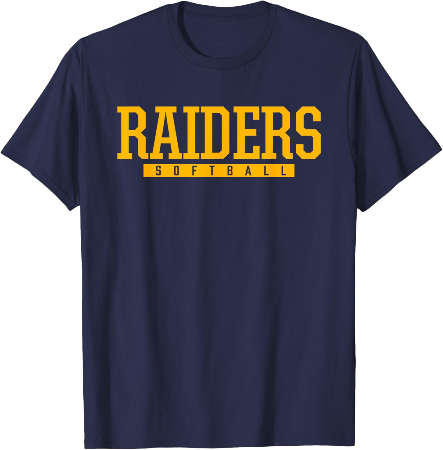 Warren East Raiders Softball HS T-Shirt - T-Shirt | Navy