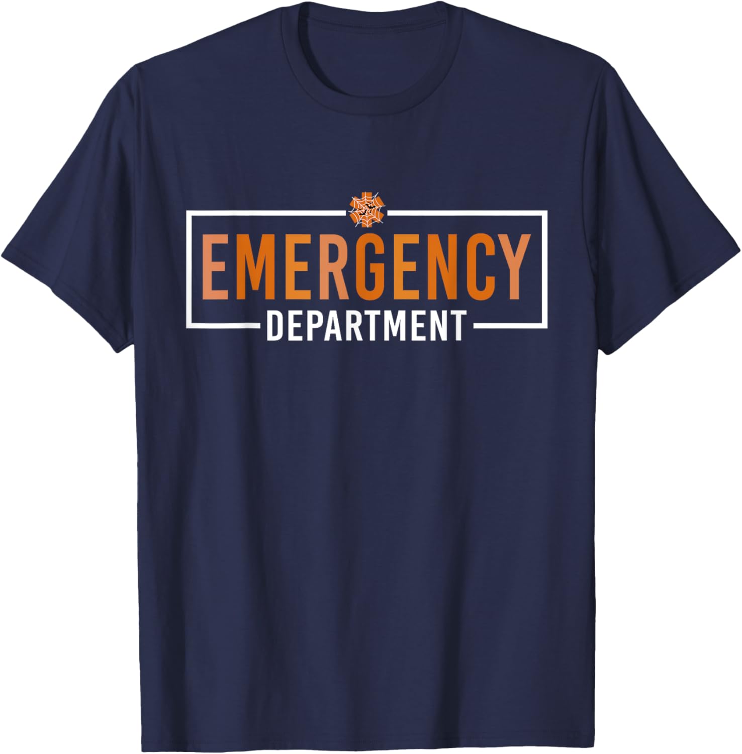 Emergency Department Halloween Emergency Room Nursing Nurse T-Shirt - T-Shirt | Navy