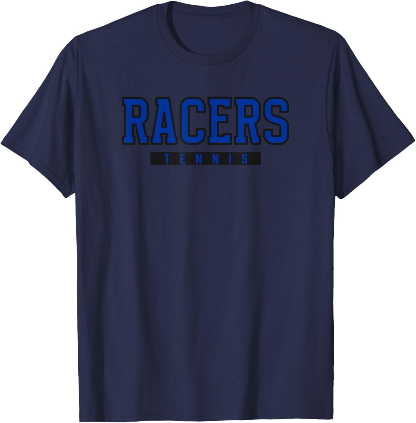 Newcastle Racers Tennis T-Shirt - T-Shirt | Navy