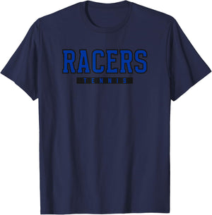 Newcastle Racers Tennis T-Shirt - T-Shirt | Navy