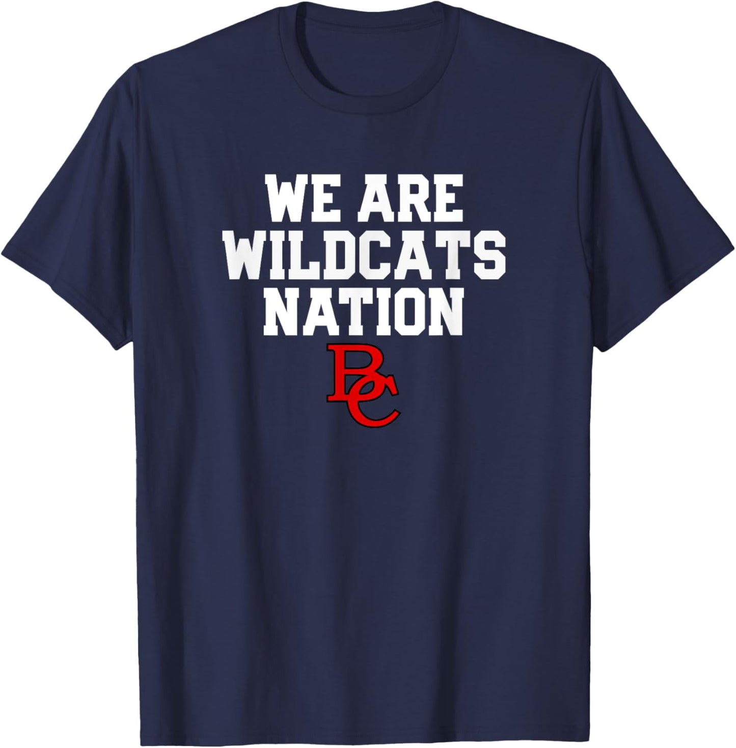 Baker County Wildcats Logo Nation HS T-Shirt - T-Shirt | Navy