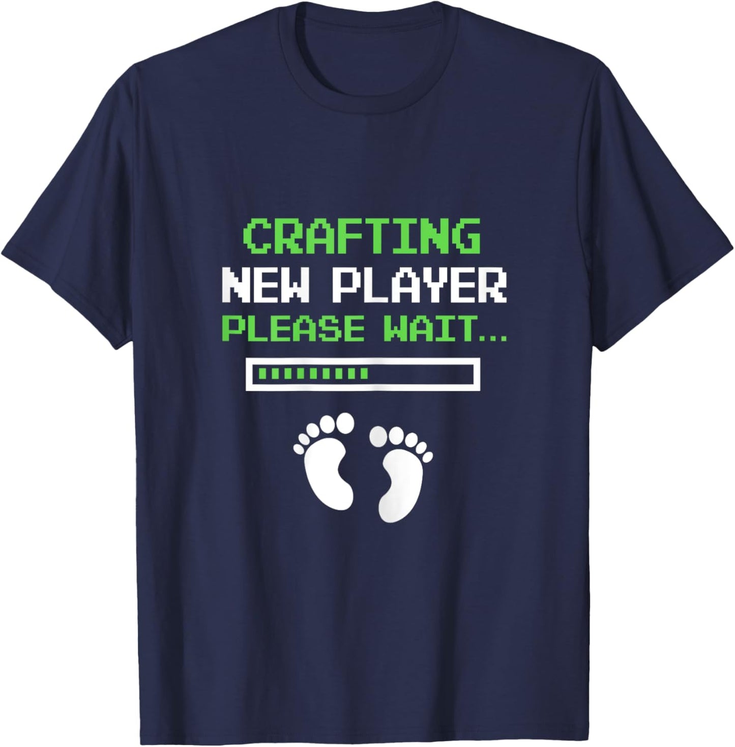 Funny Pregnancy Reveal for Mom and Dad Expecting Baby T-Shirt - T-Shirt | Navy