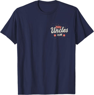 Cool Uncles Club Best Uncle Ever Funny Pocket Fathers 0CGB9Q T-Shirt - T-Shirt | Navy