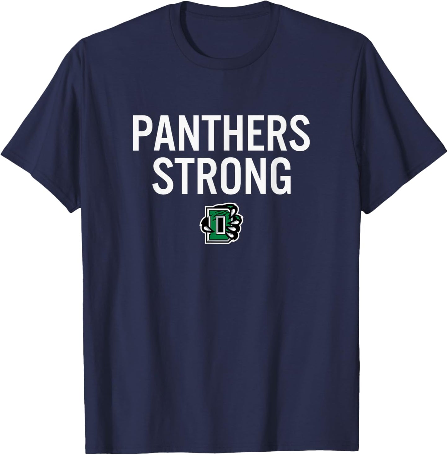 Derby Panthers Logo Strong HS T-Shirt - T-Shirt | Navy