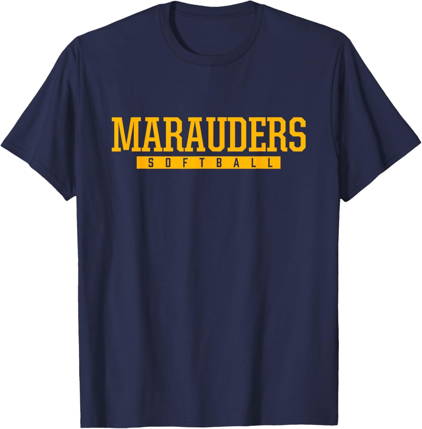 Meigs Marauders Softball HS T-Shirt - T-Shirt | Navy