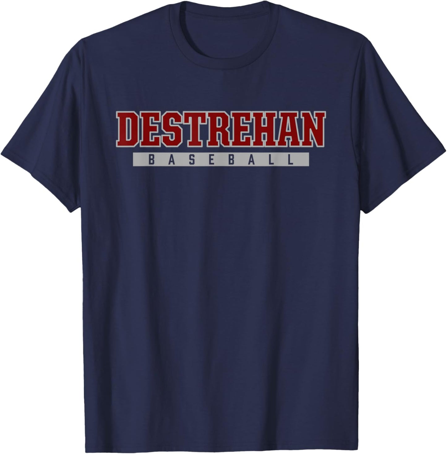 Destrehan High School Baseball T-Shirt - T-Shirt | Navy