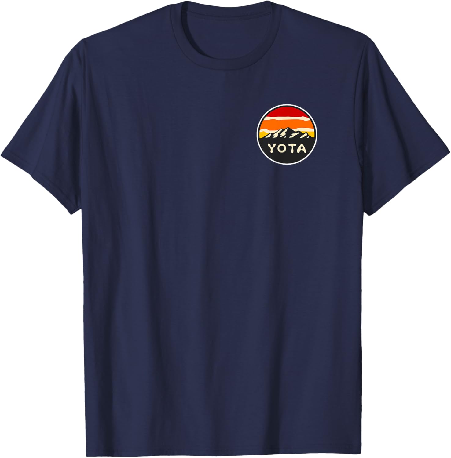 Yota Mountains T-Shirt - T-Shirt | Navy