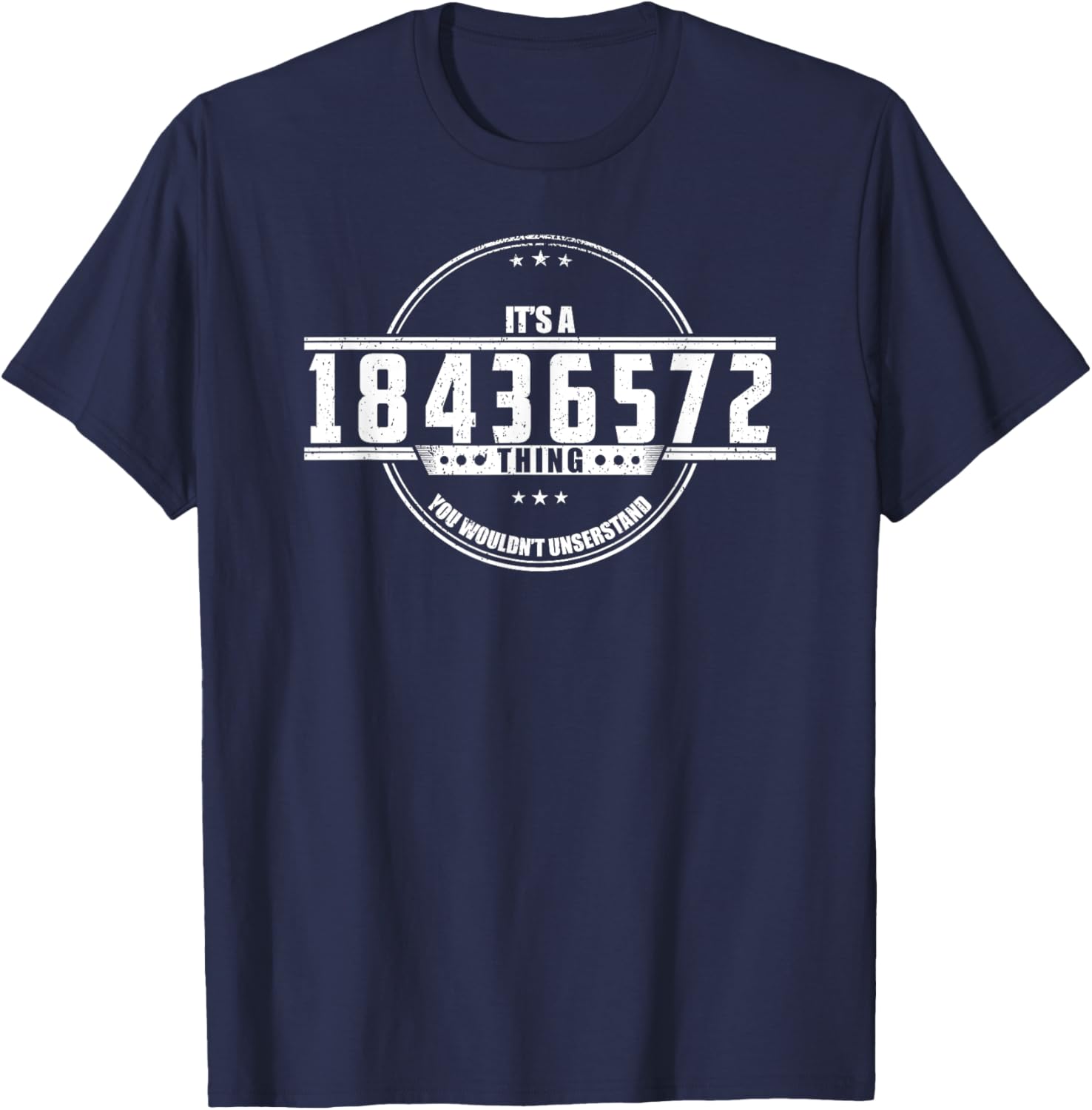 Firing Order It's A 18436572 Thing You Wouldn't Understand T-Shirt - T-Shirt | Navy