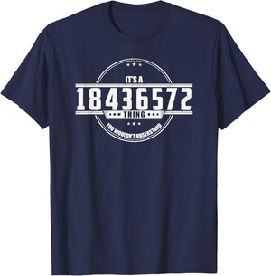 Firing Order It's A 18436572 Thing You Wouldn't Understand T-Shirt - T-Shirt | Navy